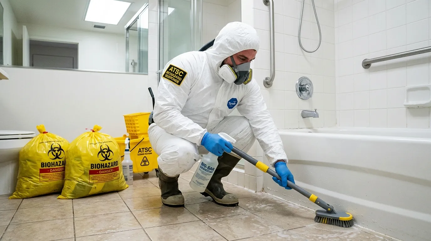 Decontamination equipment deployed for Blood Cleanup in West Town